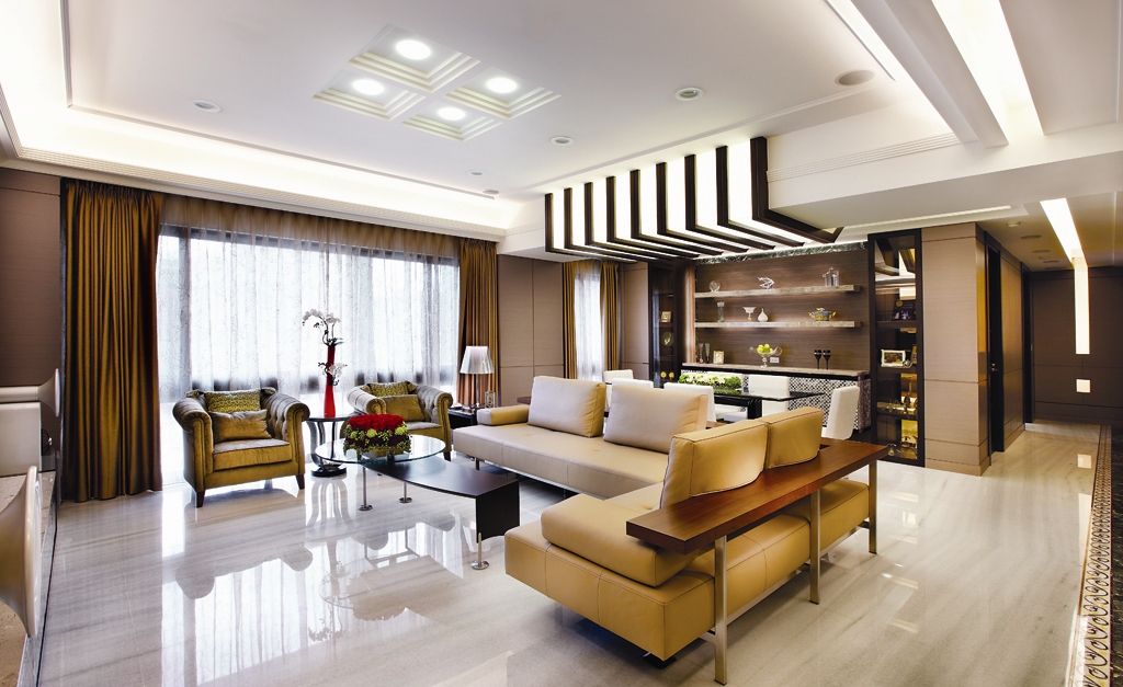 禪風意境奢華質(zhì)感中式風格裝修效果