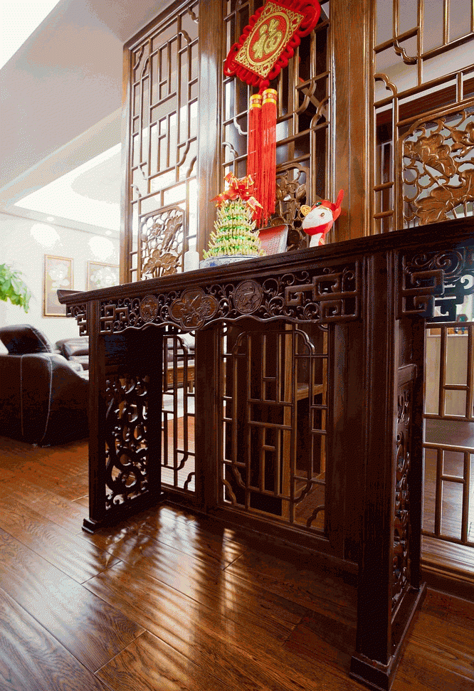 實(shí)用主義大儲(chǔ)物大容量超多木工中式風(fēng)格裝修