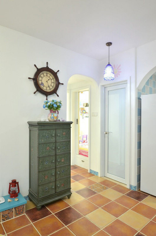 田園地中?；齑罨榉?尤愛藍(lán)色小清新風(fēng)格裝修