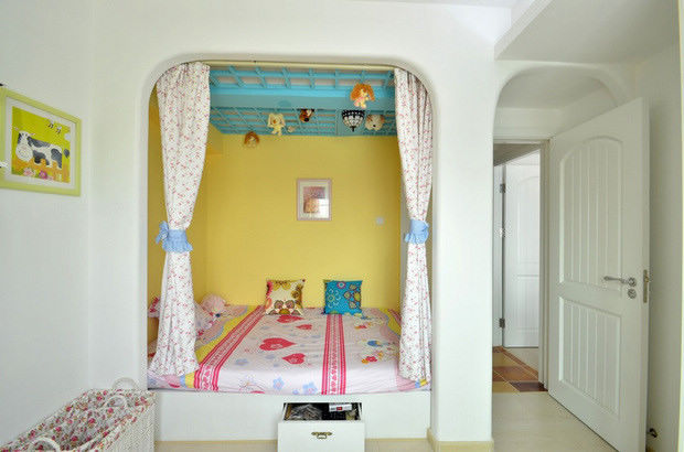 田園地中?；齑罨榉?尤愛藍(lán)色小清新風(fēng)格裝修