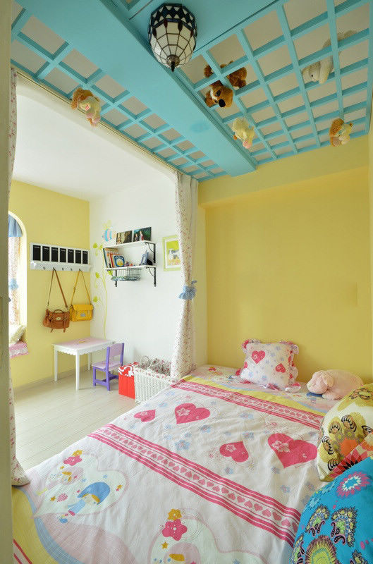 田園地中?；齑罨榉?尤愛藍(lán)色小清新風(fēng)格裝修